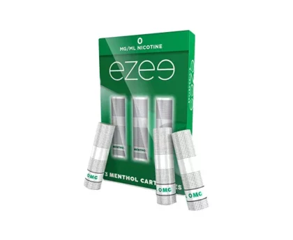 0MG EZEE E-CIGARETTE CARTRIDGES MENTHOL 1050 PUFFS